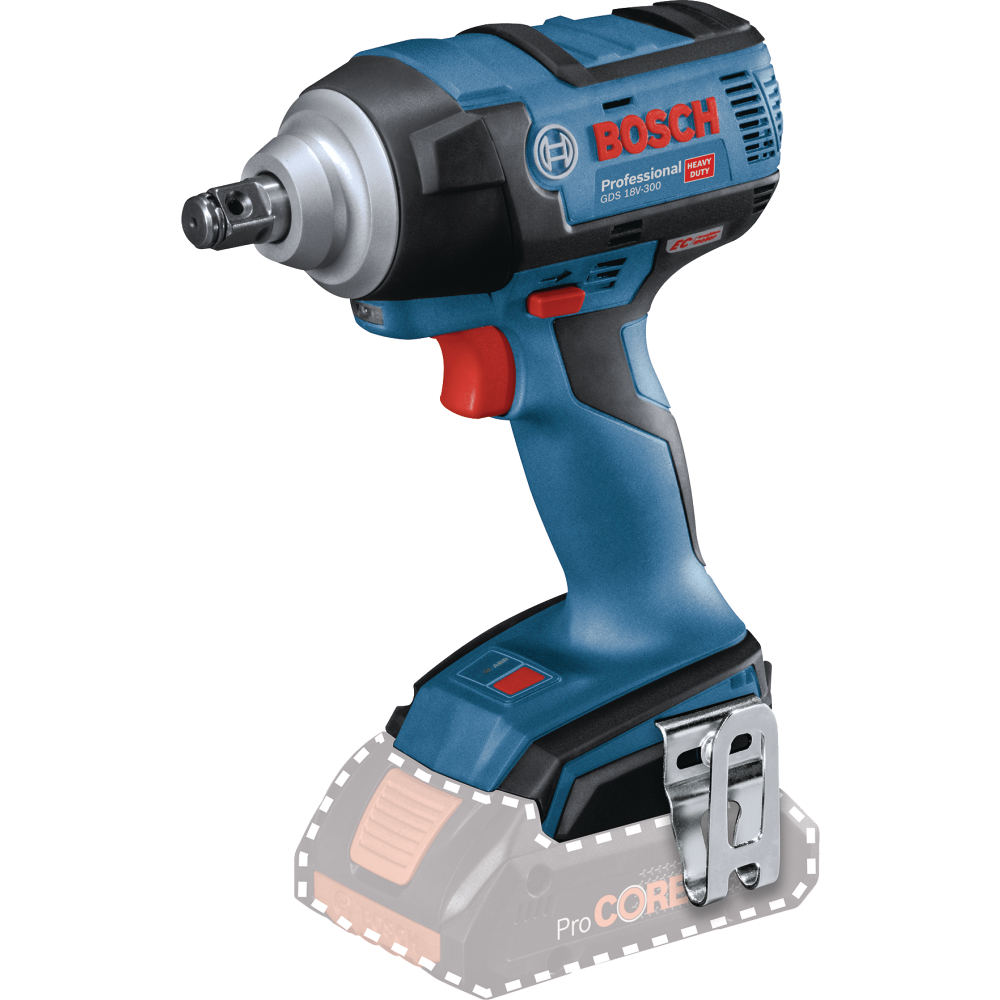 Bosch Akku-Drehschlagschrauber 18V c&g GDS 18 V-300 1/2" 300Nm solo