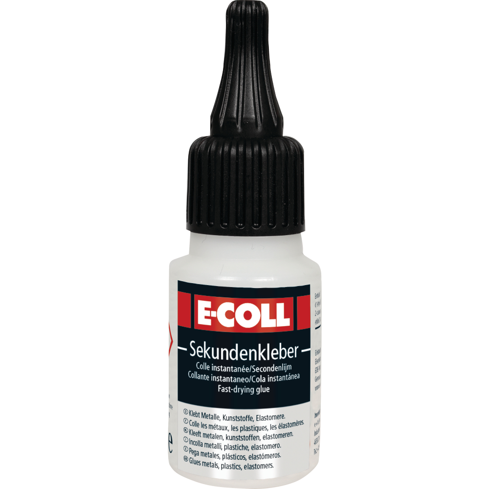 E-COLL Sekundenkleber 20g Flasche