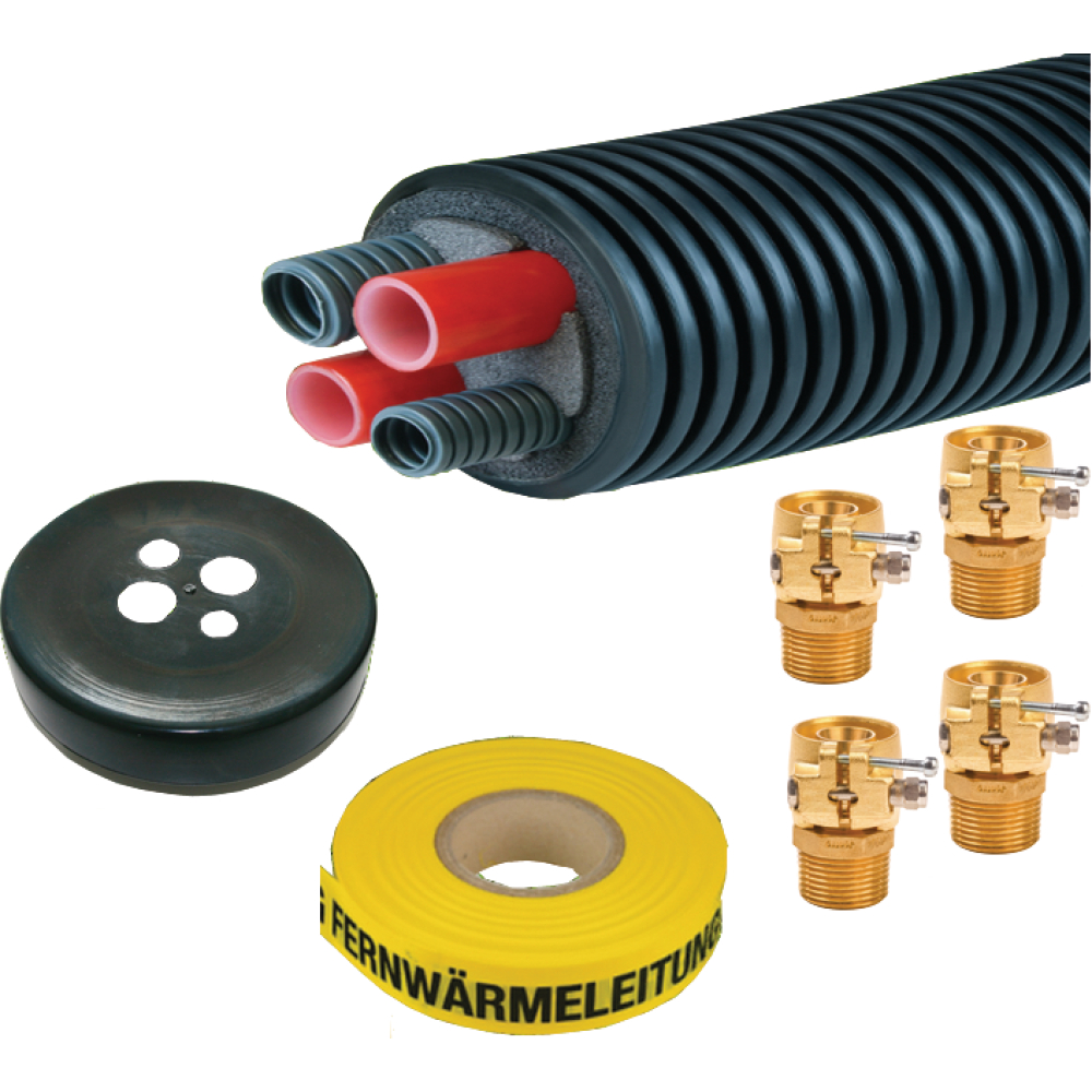 Anschluss-Set Luft-Wasser-Wärmepumpe 160 mm