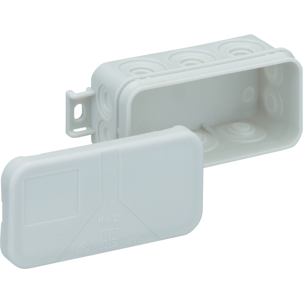 Verbindungsdose Mini 25 IP55 leer 89x43x37mm