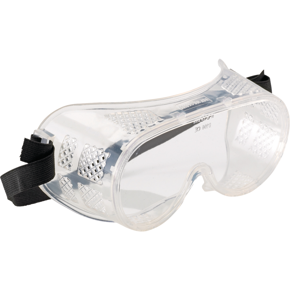 FORTIS Vollsicht-Schutzbrille Kunststoff klar