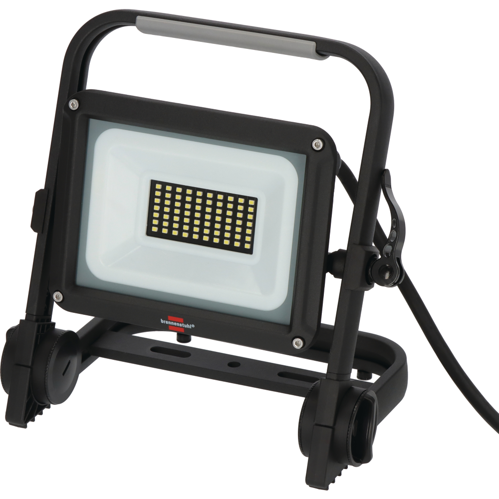 LED Baustrahler JARO 4060M H07RN-F 3G1,0 30W 3450lm 6500K 3m IP65 schwarz mobil
