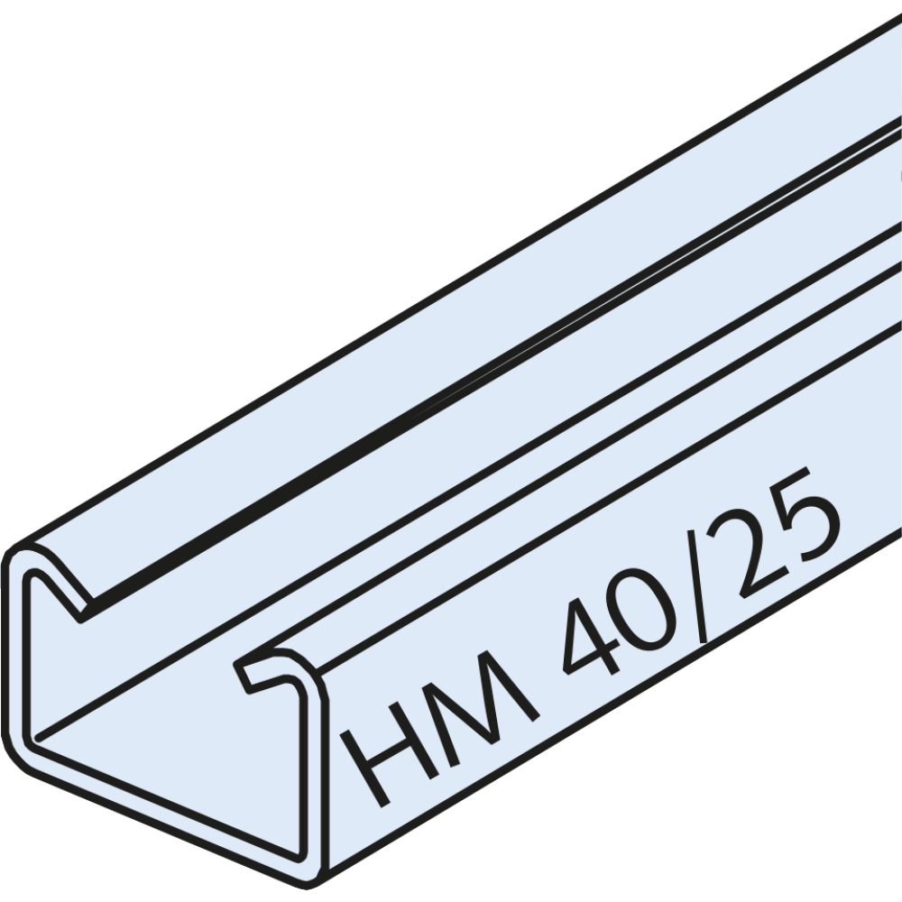 Montageschiene HM 40/25