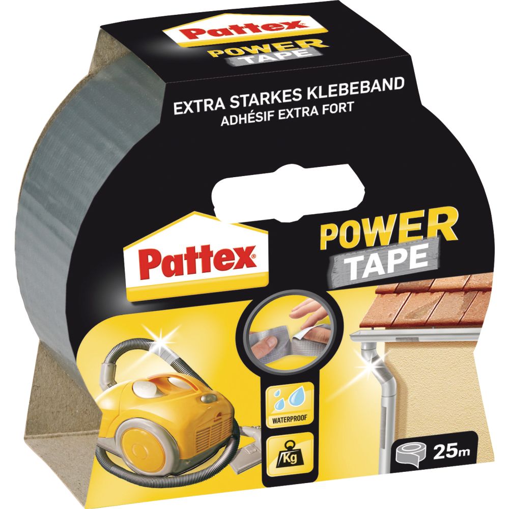 Power Tape 50mx50mm Pattex silber Henkel