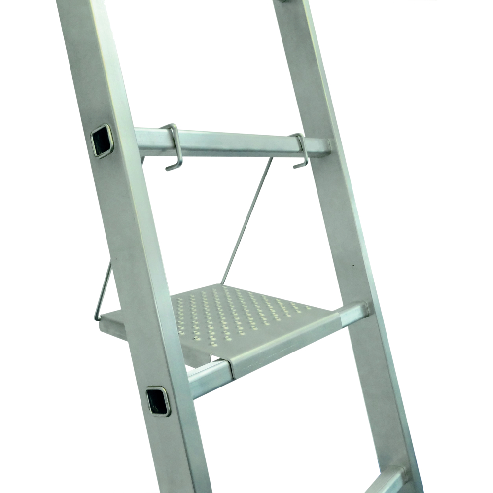 Zarges Einhängeplattform 260 x 270 mm für Leitern mit Rechtecksprossen