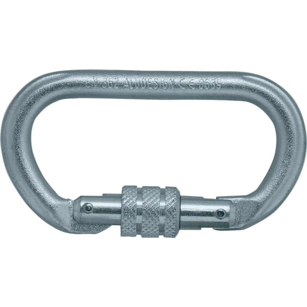 SKYLOTEC Stahlkarabiner Ovalsteel SC EN362 22kN