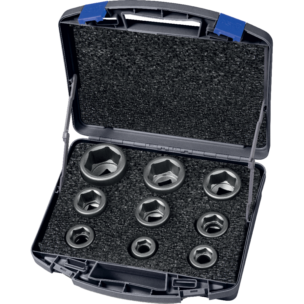 Kraft- Steckschlüssel-Satz 3/4" 11-teilig ASW