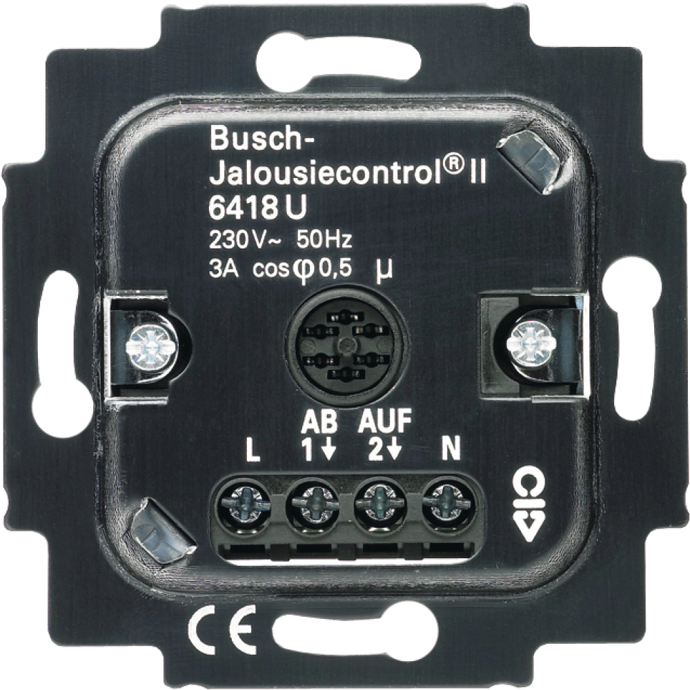 Jalousie-Basis-Einsatz 6418 U Busch-Jaeger