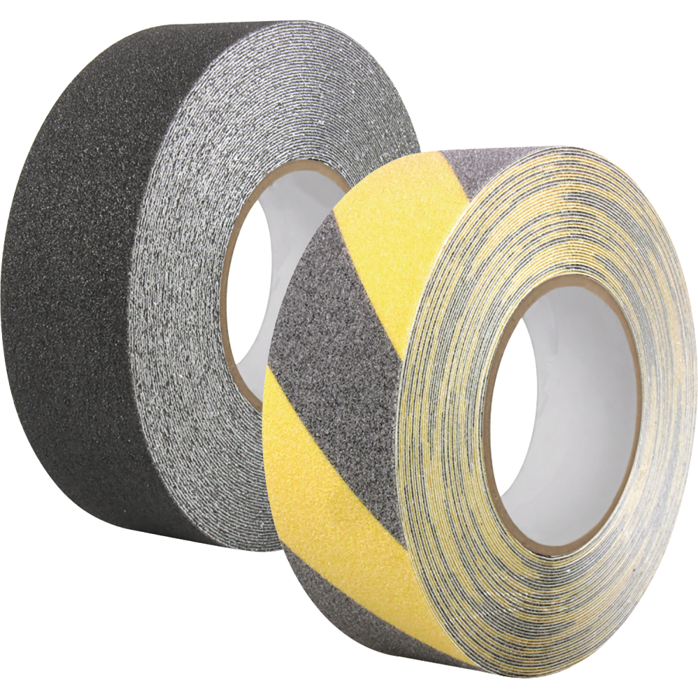 Antirutschband schwarz/ gelb 50mm x 18m