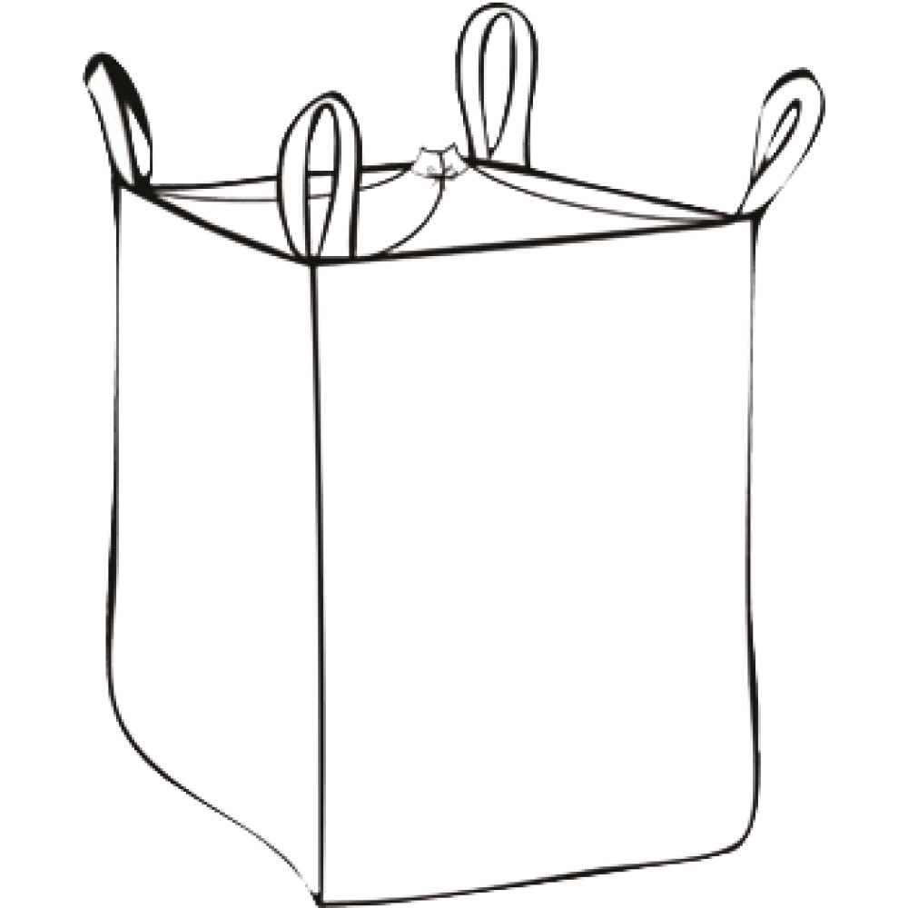 Big Bag 90x90x110cm unbeschichtet