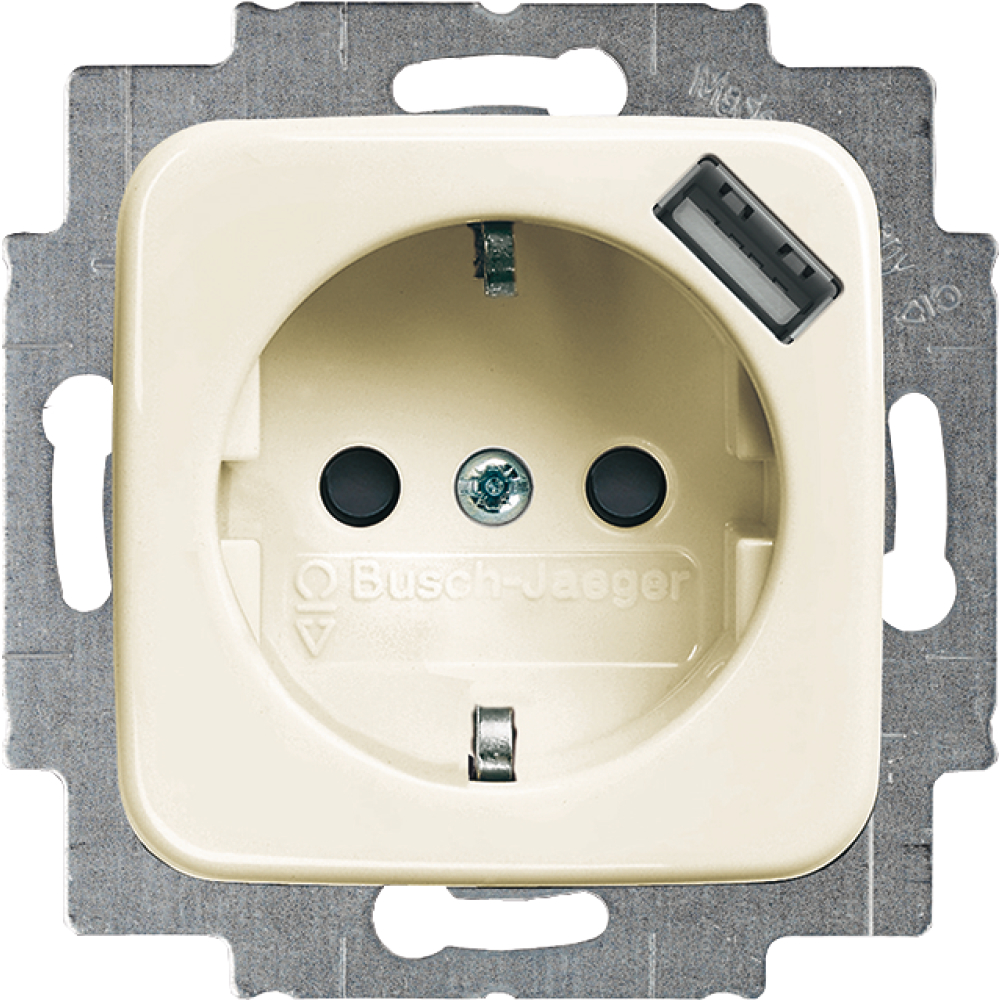 SCHUKO-/USB-Steckdose 20 EUCBUSB