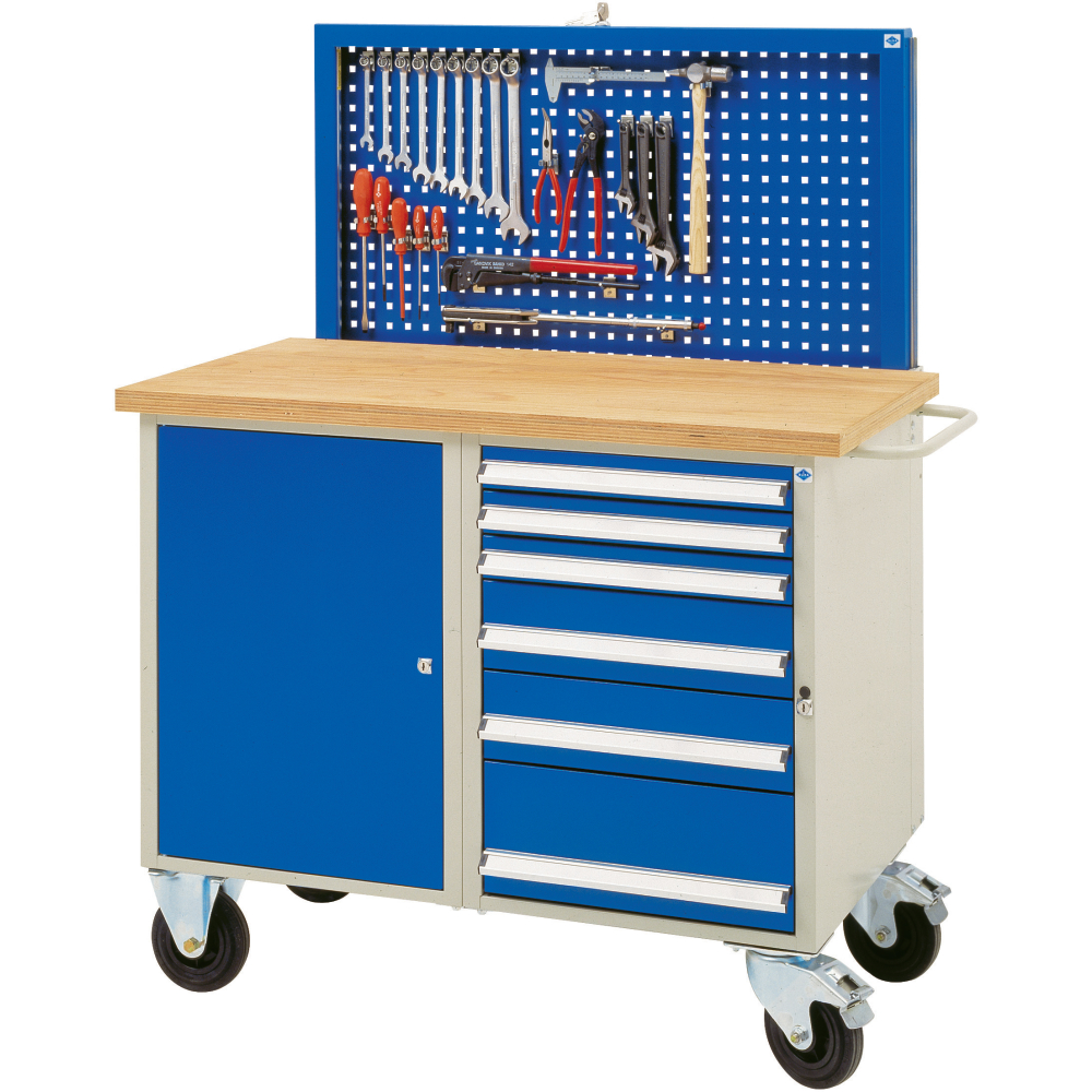 Werkstattwagen VVM-1.2 kpl., mit vers. Wkz.wand