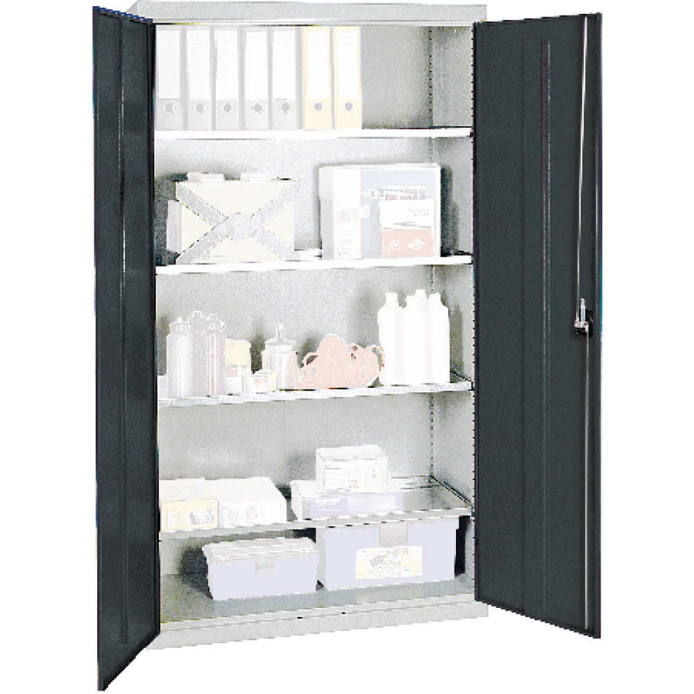 Werkzeugschrank S3000 RAL 7035/7016 4 Wannenböden durchgehend