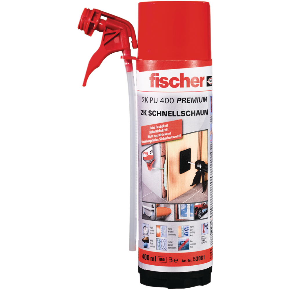 fischer Schnellschaum PU 2K 400 Premium B2 ca. 13l