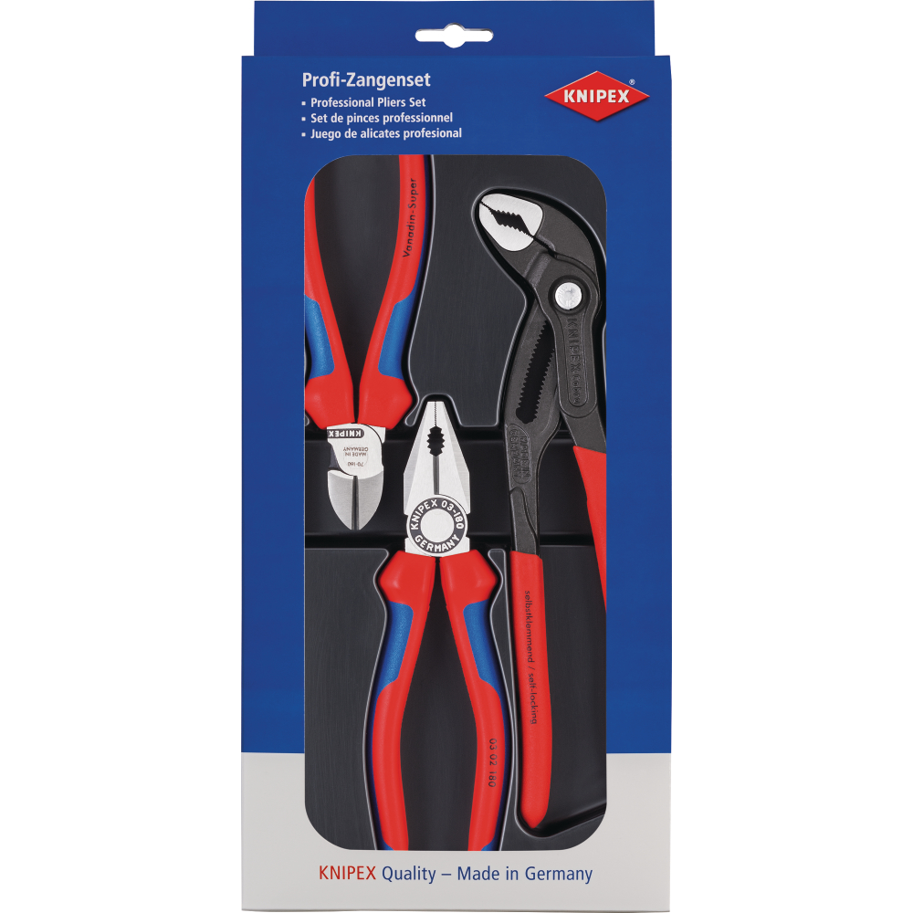 KNIPEX Profi-Zangen-Set 3-tlg.