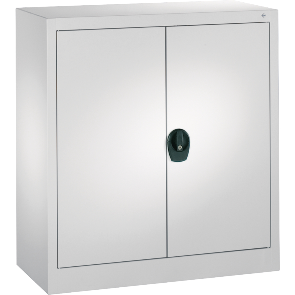 Flügeltürenschrank 1000mm 1 verz. Fachboden RAL7035