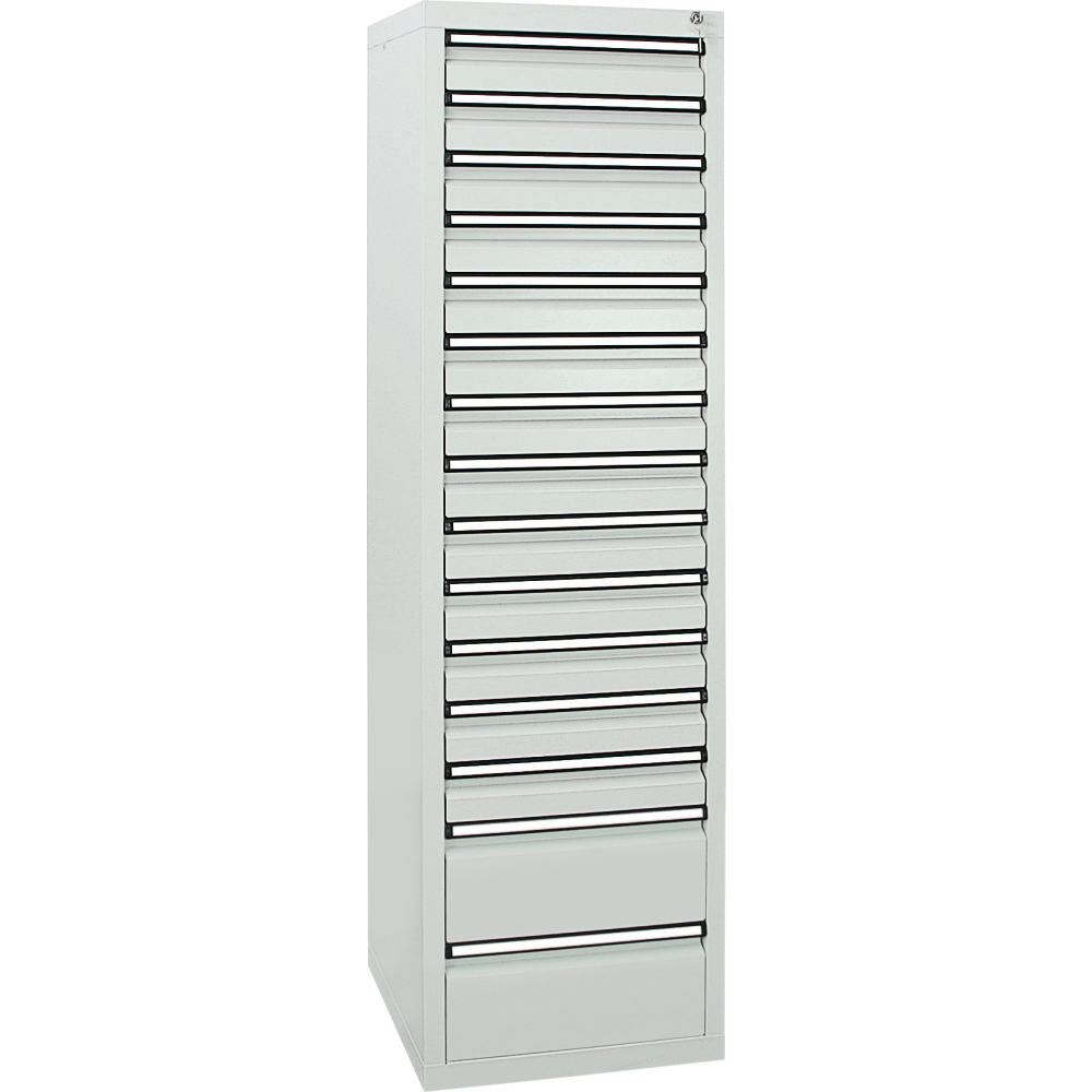 Schubladenschrank 15SL 1800x500x500,13x100,2x200
