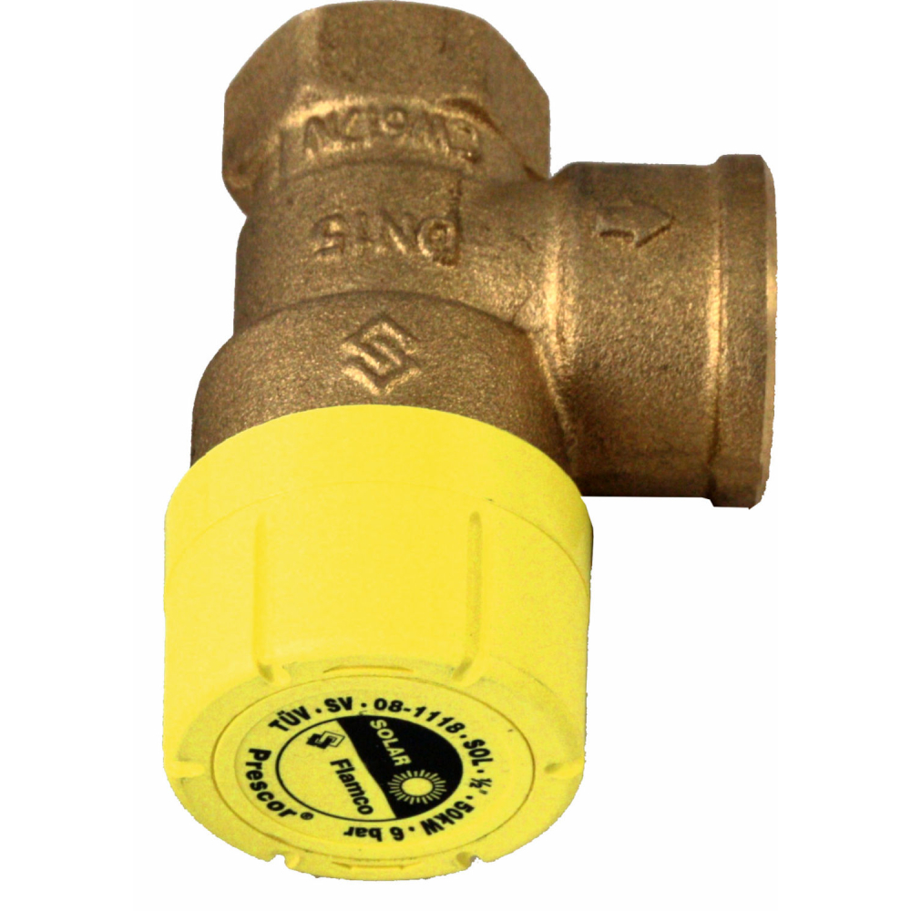 Wolf Sicherheitsventil 1/2" 6bar Ansprechdruck, für SLS-25