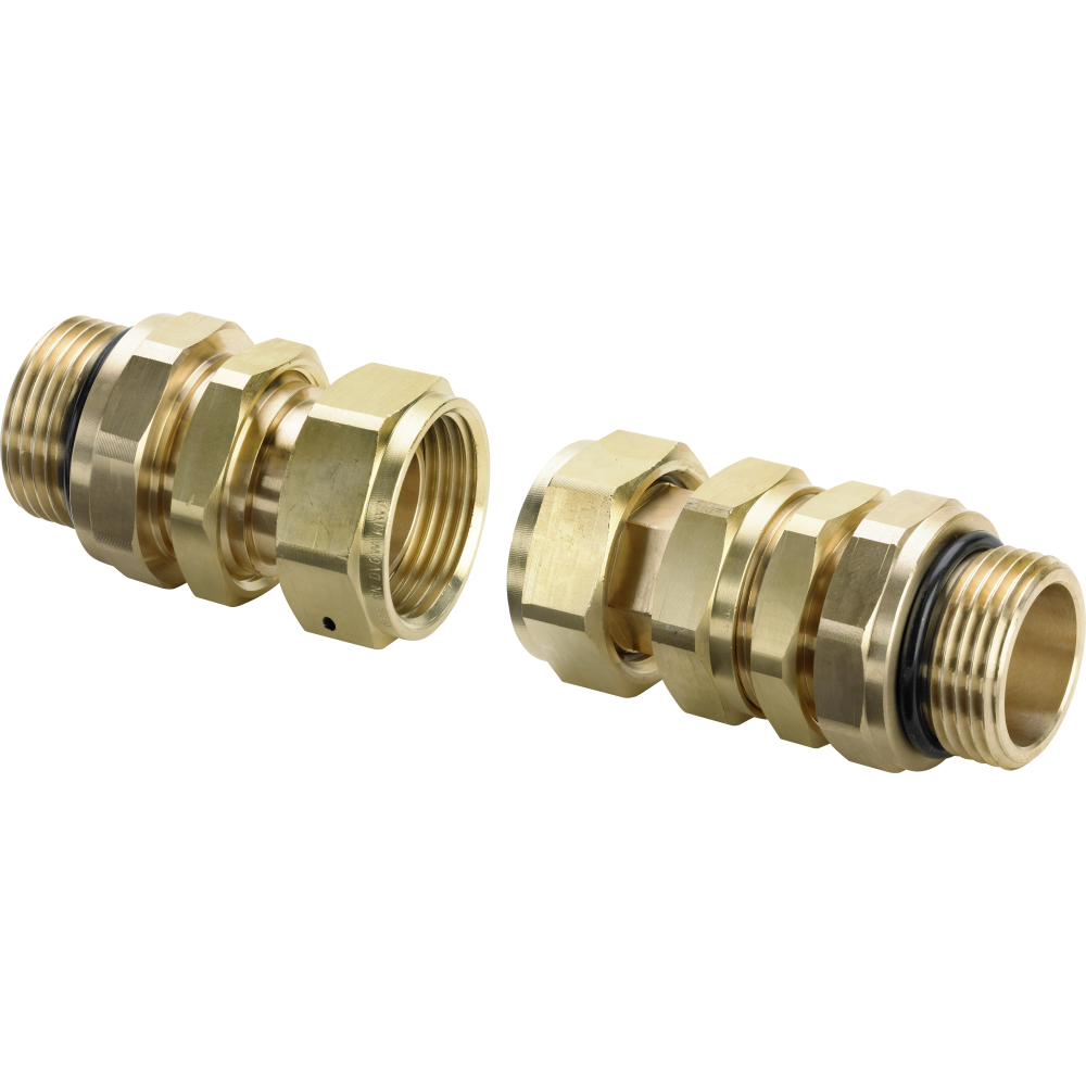 Viega Wasserzählerverschraubung Easytop 2230.71 in Qn6,0 x G1 1/4 Siliziumbronze