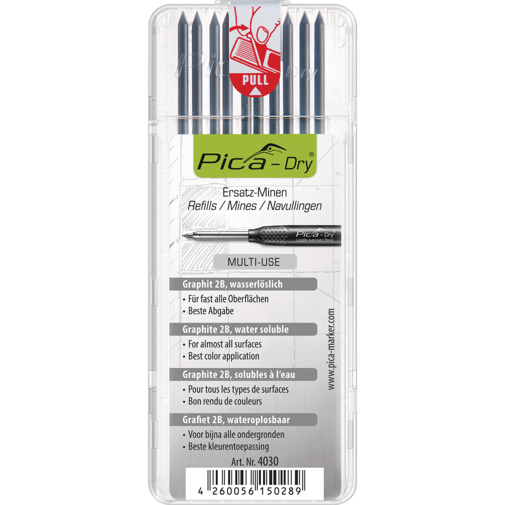 Minen-Set für Tieflochmarker Pica-Dry Graphit Pica