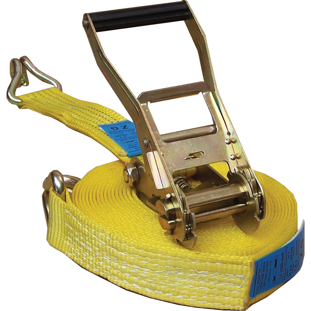 Zurrgurt 2-tlg. 50mmx10m 2500daN mit Drahthaken
