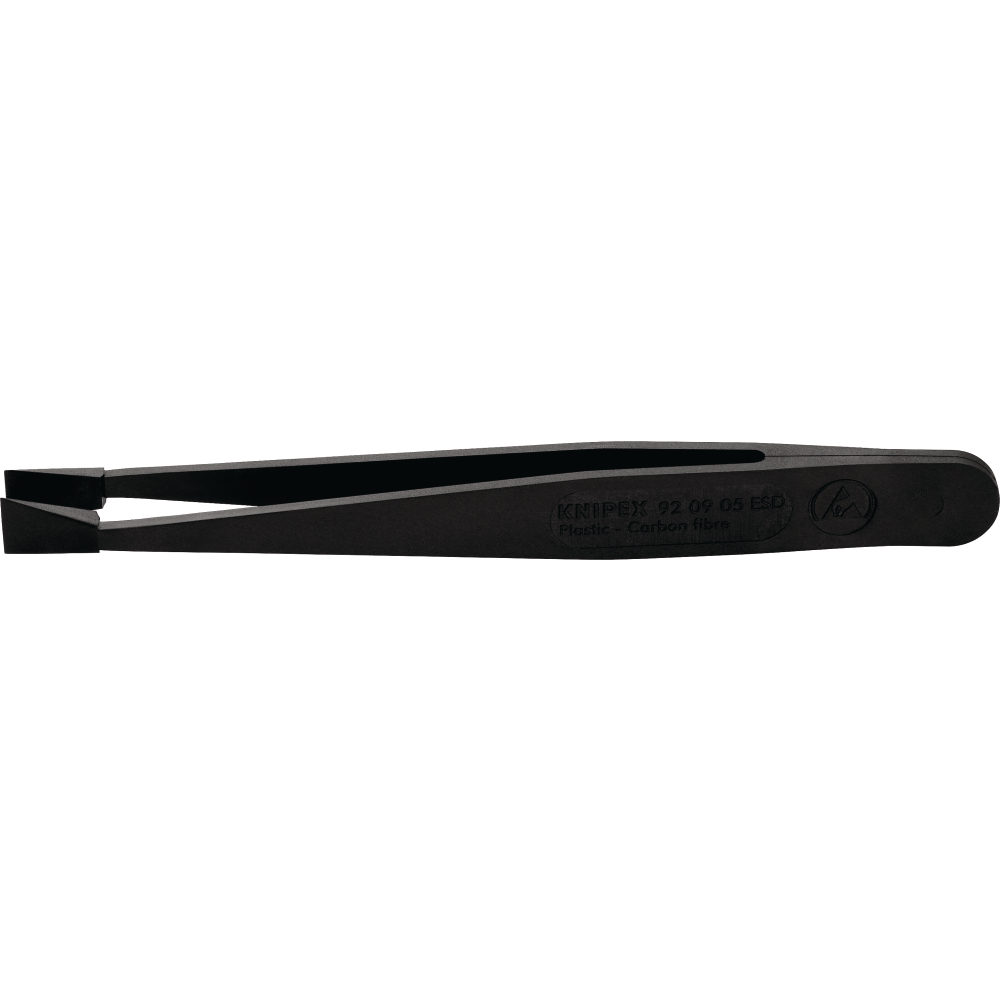 Kunststoffpinzette ESD, schwarz 92 09 05 ESD KNIPEX