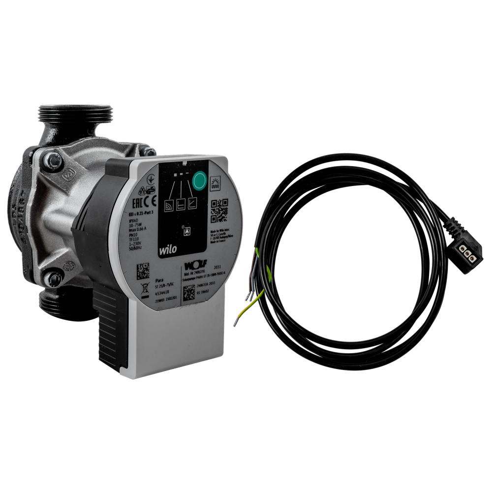 Wolf Pumpe Wilo Para ST 25-130/8-75/SC-6 für Solarpumpengruppe 20E ab Mai 2021