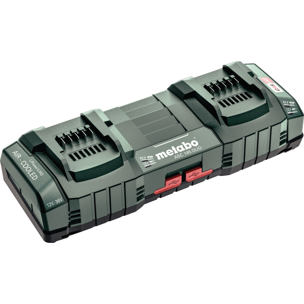 Metabo Schnellladegerät ASC 145 DUO 12-36V