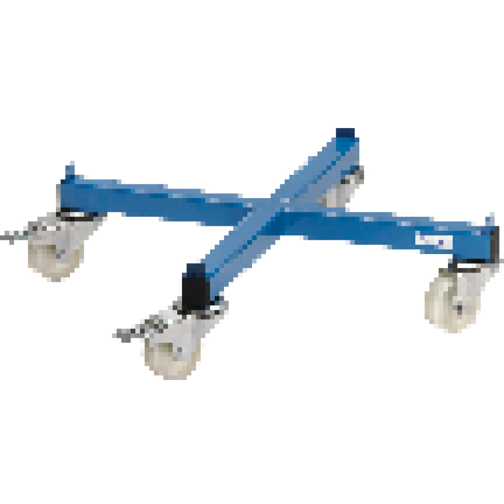 fetra Fassroller f. 200l Fässer 250 kg mit 4-Lenk/2-Bockrollen