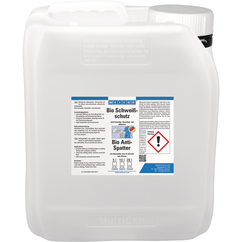 WEICON Bio-Schweißschutz silikonfrei 5l
