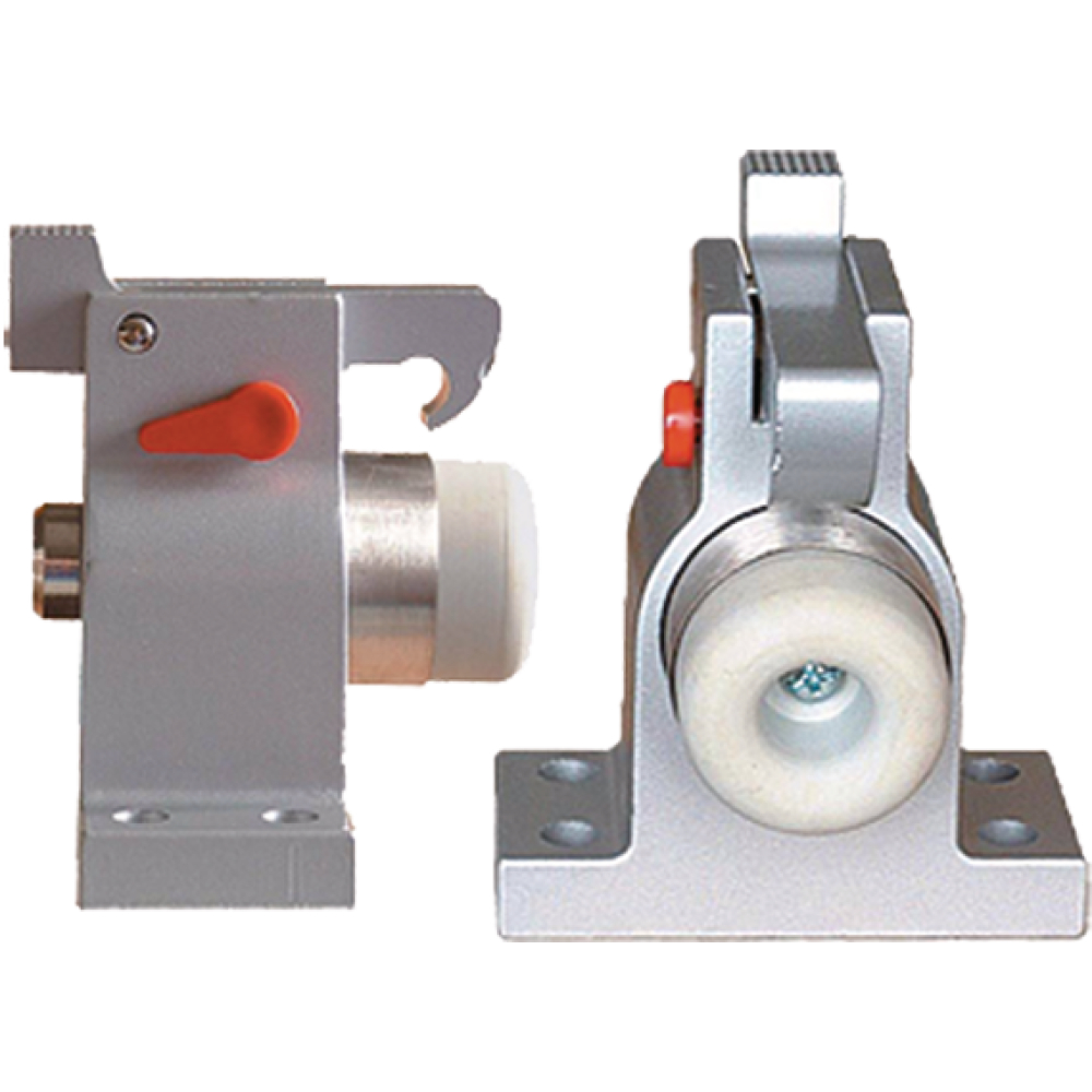 Türstopper Aluminiumguss für schwere Türen,m.Haken