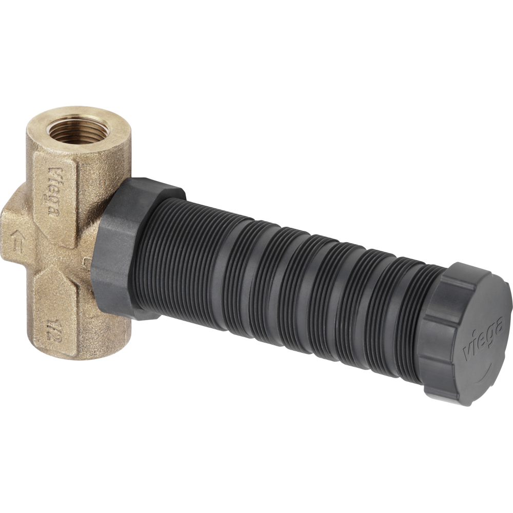 Viega UP-Geradsitzventil Easytop 2235.3 in DN15 Siliziumbronze