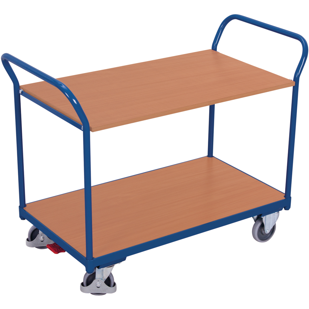 Tischwagen 200 kg 2 Böden Ladefläche 850x500 mm