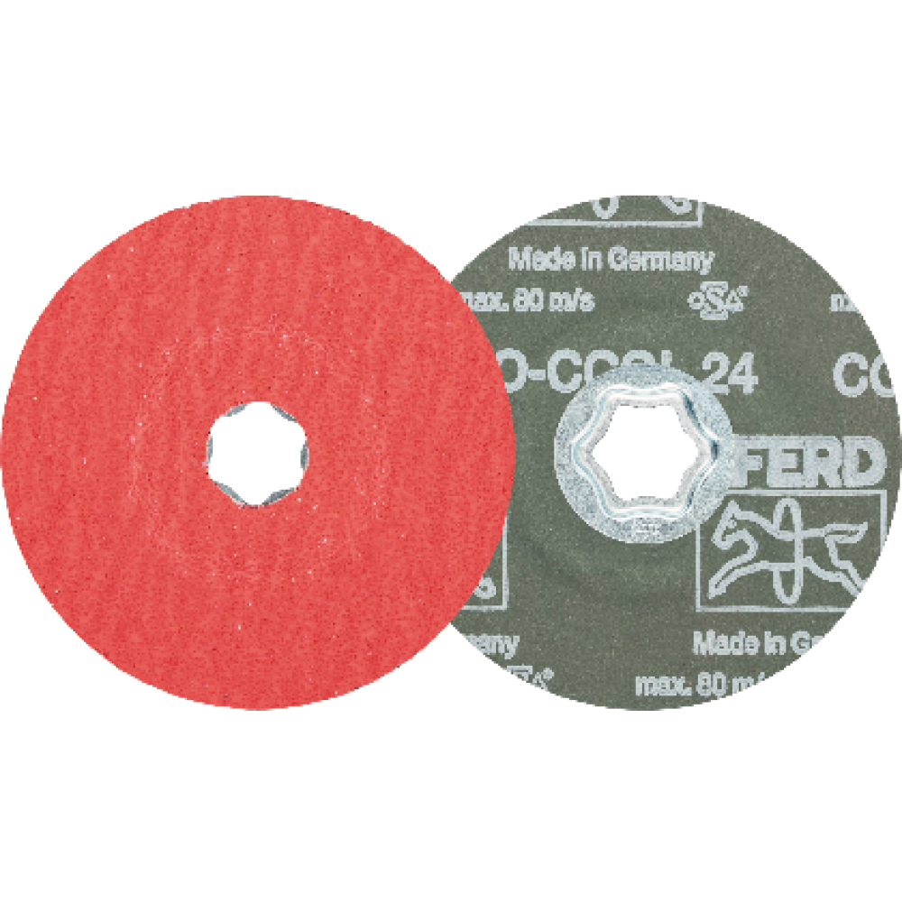 PFERD Fiberschleifscheibe CC-FS CO-COOL 115mm K80