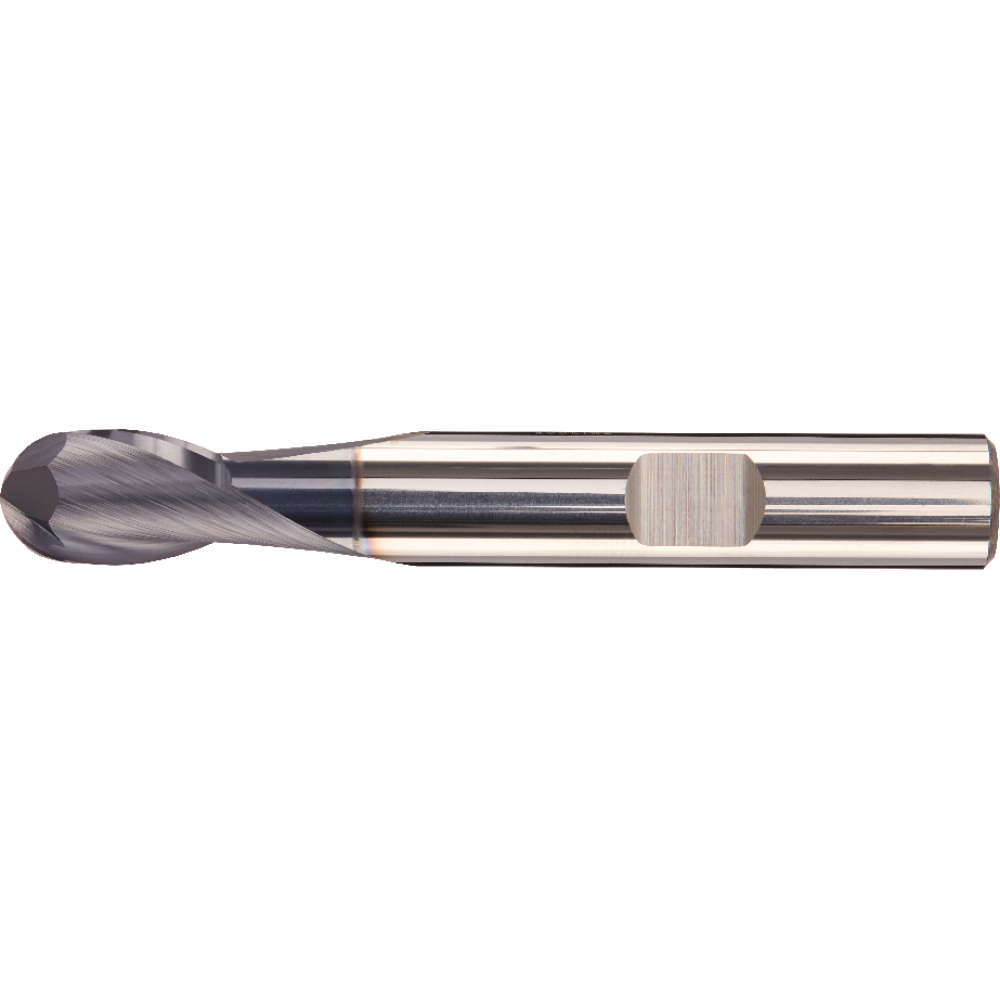 FORTIS Radiusfräser kurz VHM AlTiN+ Schaft HB 30Grad 10mm