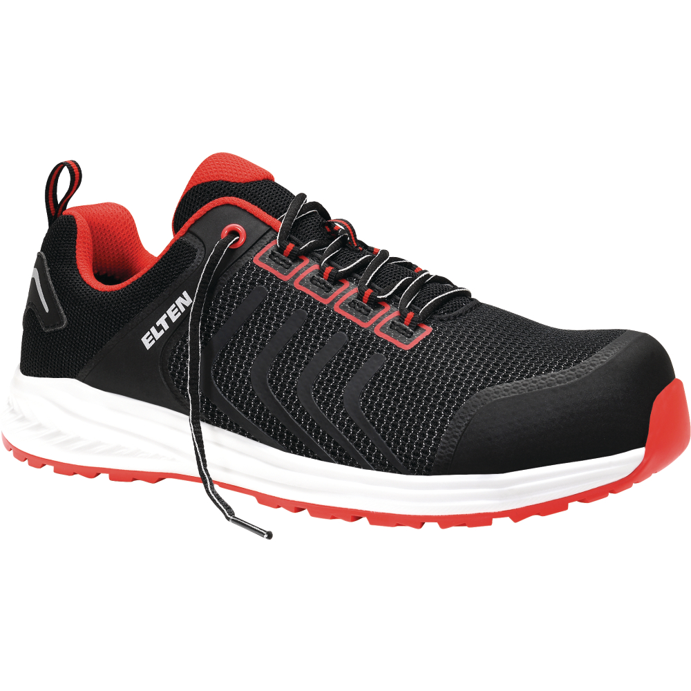 ELTEN Sicherheitshalbschuh LIVAS black-red Low ESD S1P 720831-43