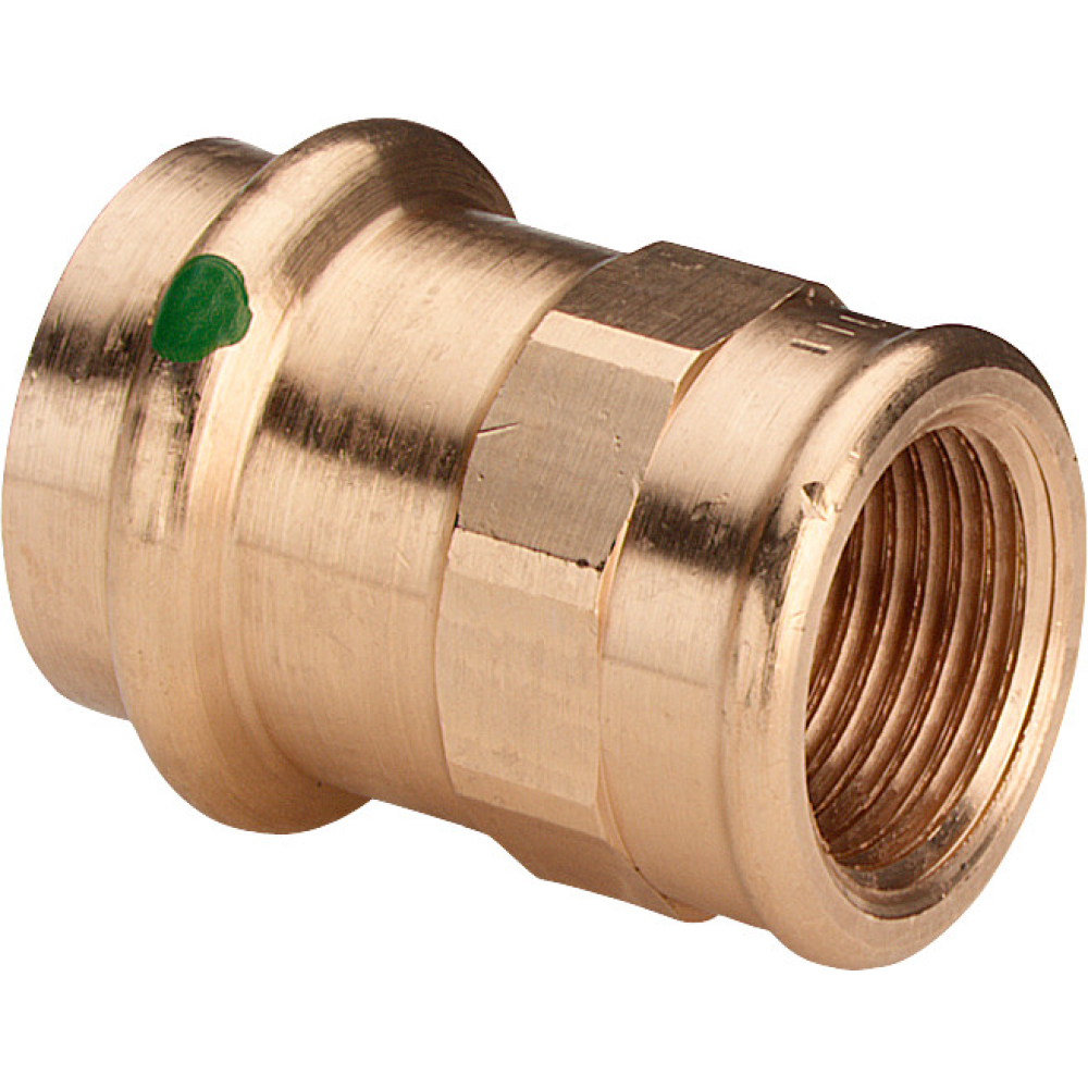 Viega Übergangsstück mit SC Sanpress 2212 in 14mm x Rp1/2 Siliziumbronze