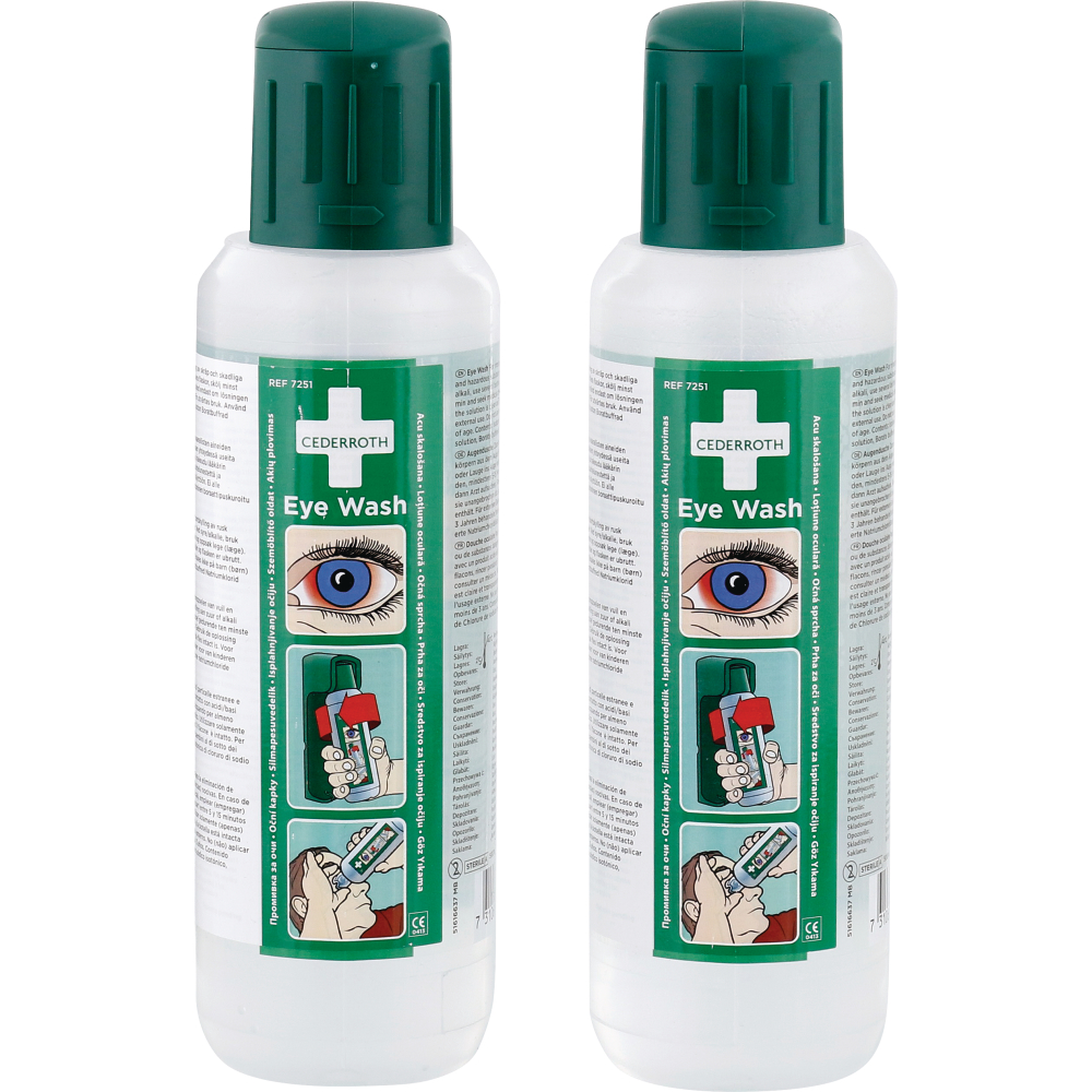 Cederroth Augenspülung 2x500ml Flaschen