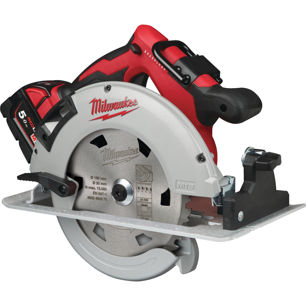 Milwaukee Akku-Handkreissäge 18V M18BLCS66-502X 2x Akku 5Ah