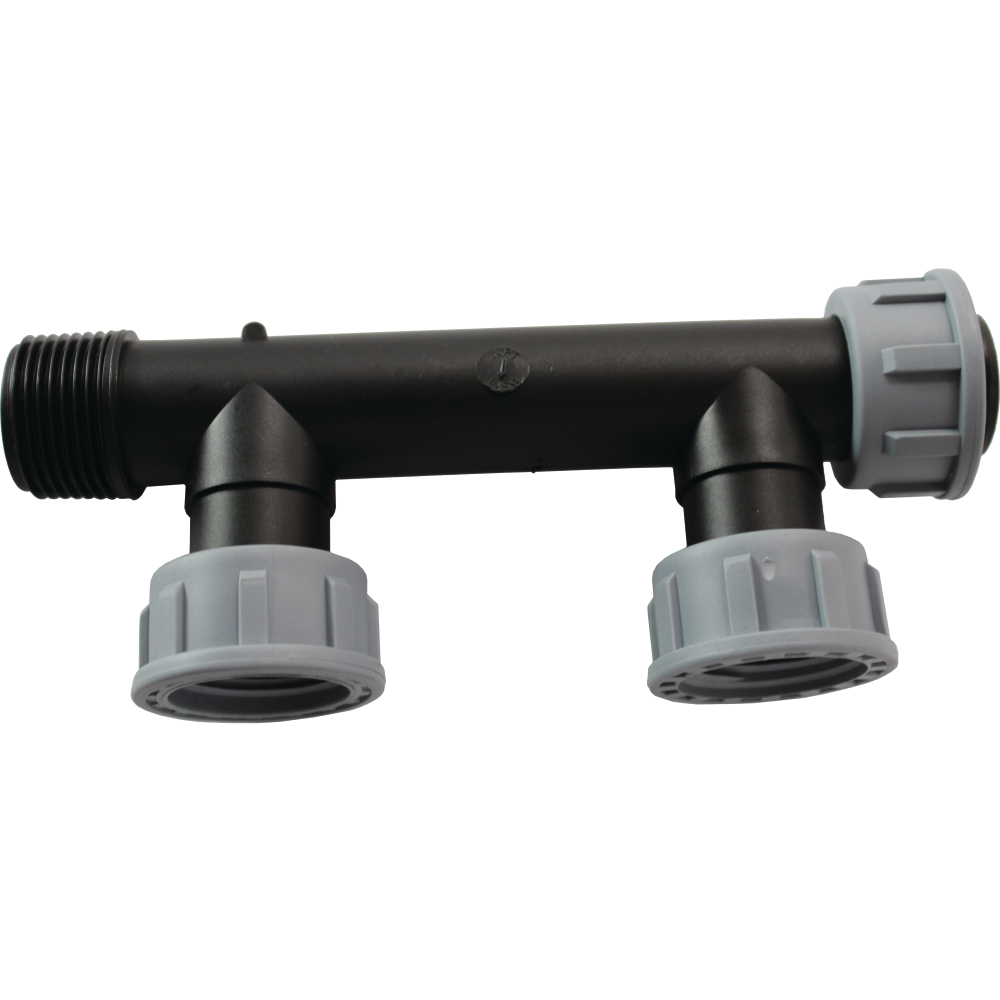 Verteiler TV-301-010-2 1"IGx(2x1"IG)x1"AG