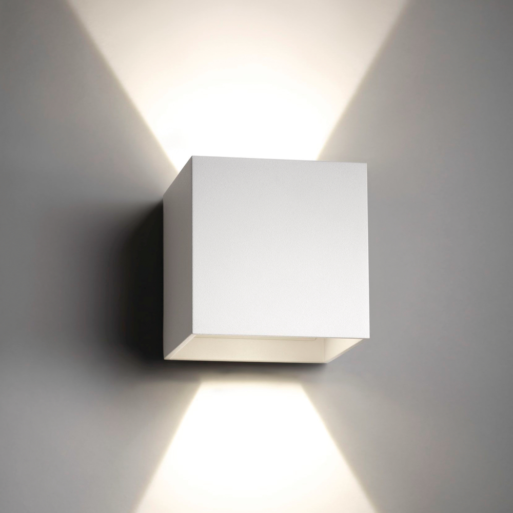 LED-Außenwandleuchte CUBE