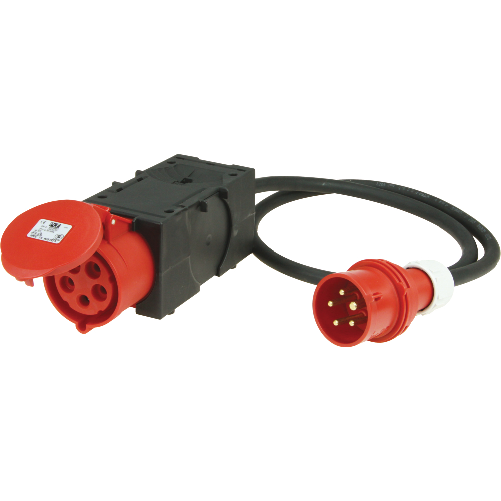 PCE Erhöhung 9437021 IP44 CEE 16A auf 32A 5-polig