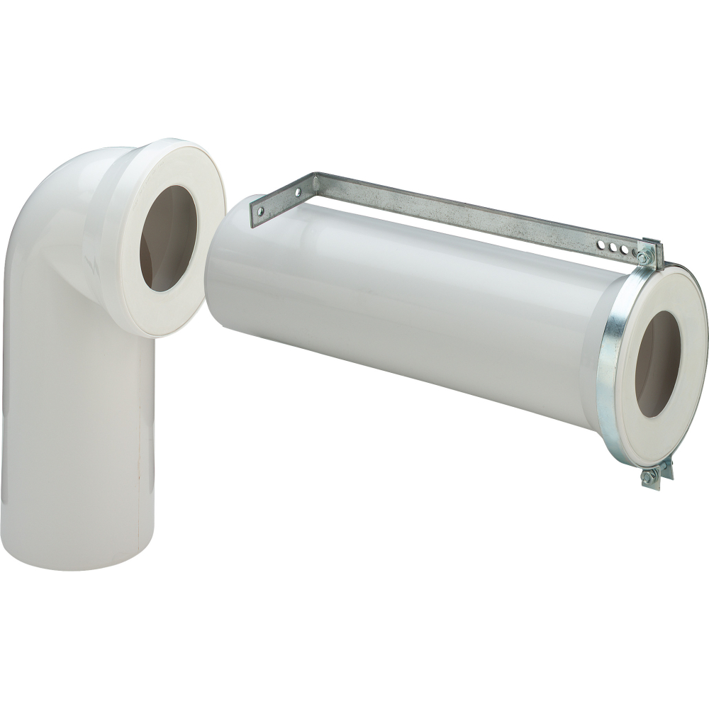 Viega Anschlussset 3811.01 in 110x230/400mm Kunststoff weiss