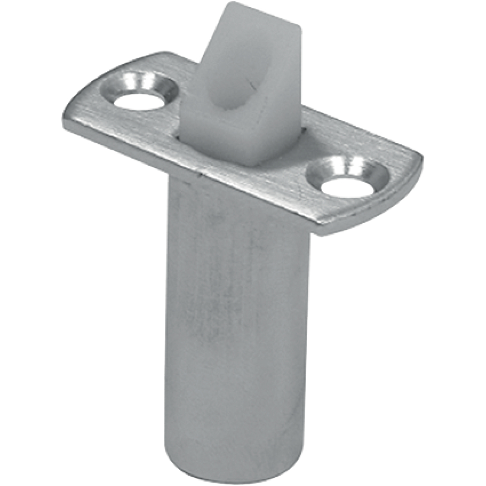 Schnäpper mit Kunststoff verstellbar von 3-9 mm, vernickelt