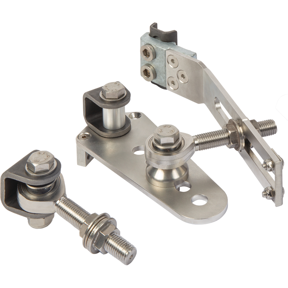 Torbandset M16 180° für steigende Tore Locinox Excentro