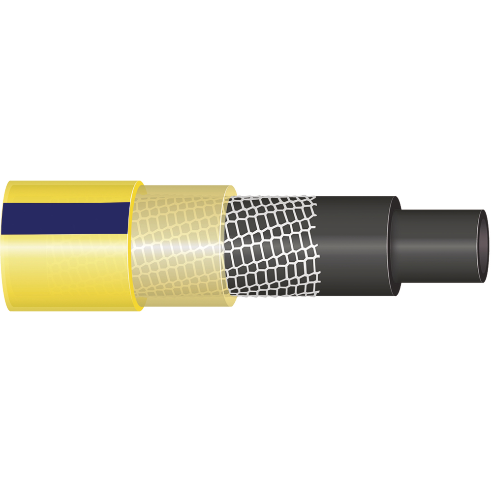 Wasserschlauch Irriflex PVC, gelb, 1/2", 25m Tricoflex