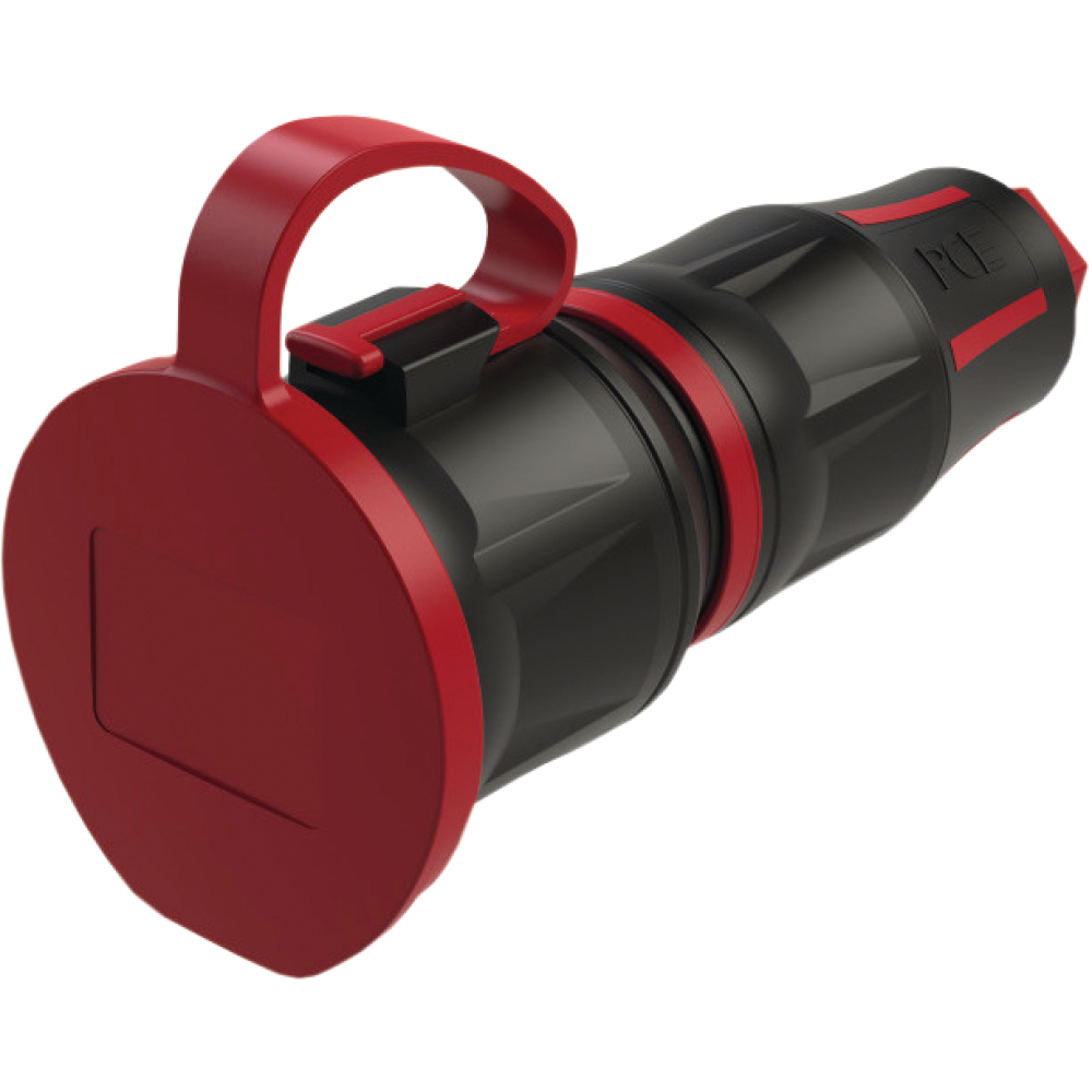 Kupplung TAURUS TOP IP44 Vollgummi 16A #25711-sr