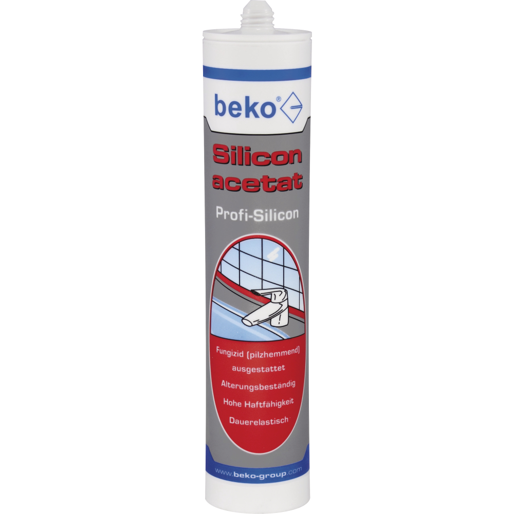 Beko Silikon-Acetat acetatvernetzend 310ml betongrau