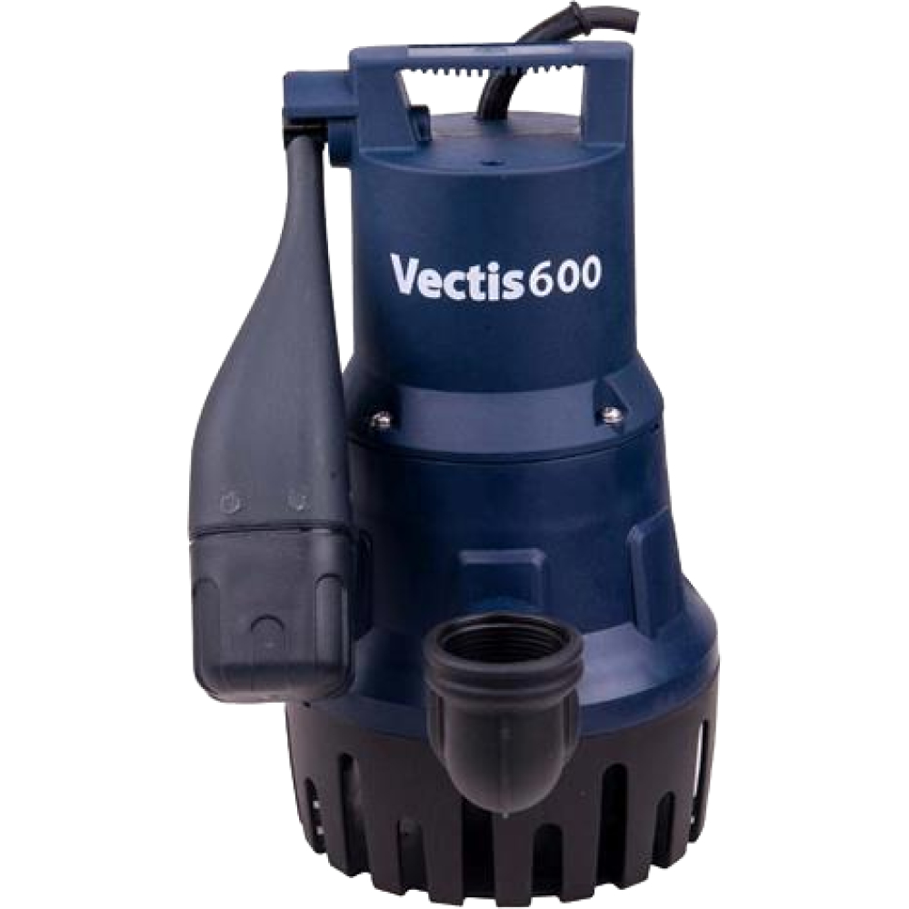 Vectis 600 Schmutzwasserpumpe 0,6 kW max.11m³/h m.Schwimmerschalter+10m Kab.