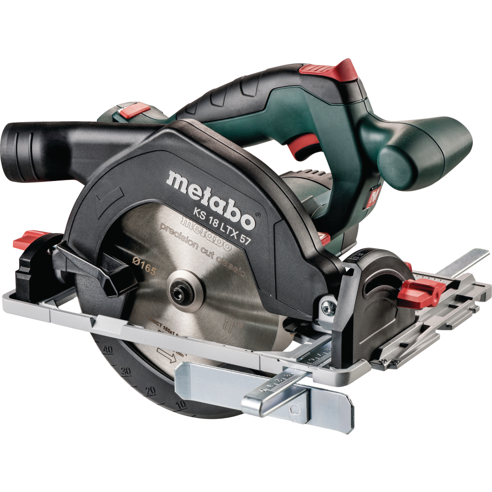 Metabo Akku-Handkreissäge 18V P+M KS 18 LTX 57 Solo MetaLoc